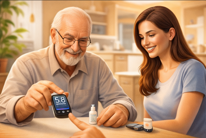 Home monitoring device range preview